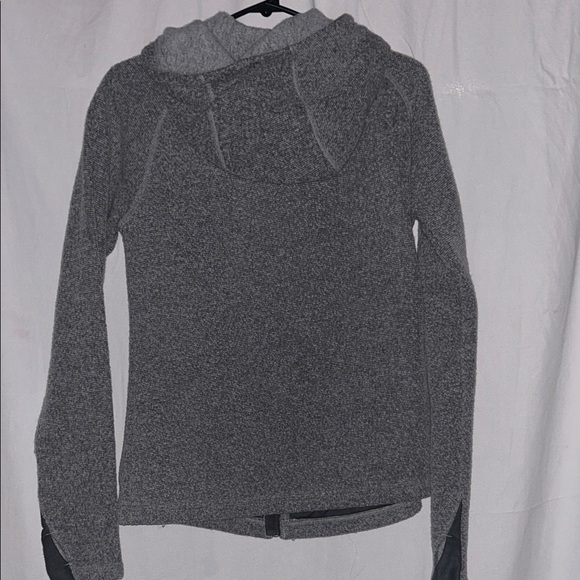 Smartwool Women's Heathered Gray Hooded Jacket - Picture 5 of 9
